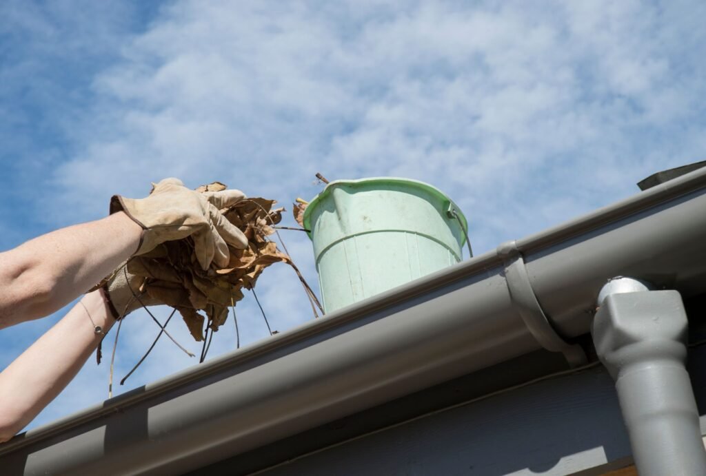 how to clean rain gutters Auckland